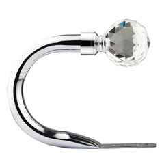 Chrome Crystal Curtain Holdbacks (Pair)