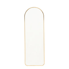 120cm Gold Arched Full Length Wall Mirror
