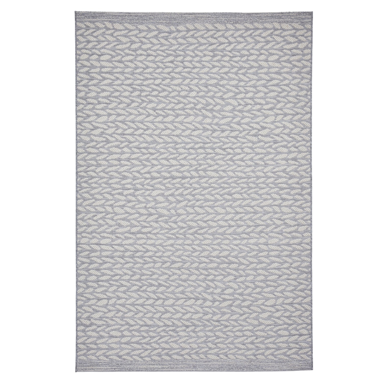 Coast Easy Clean Grey/Cream Weatherproof Rug