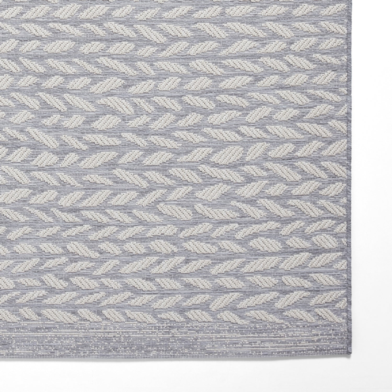 Coast Easy Clean Grey/Cream Weatherproof Rug
