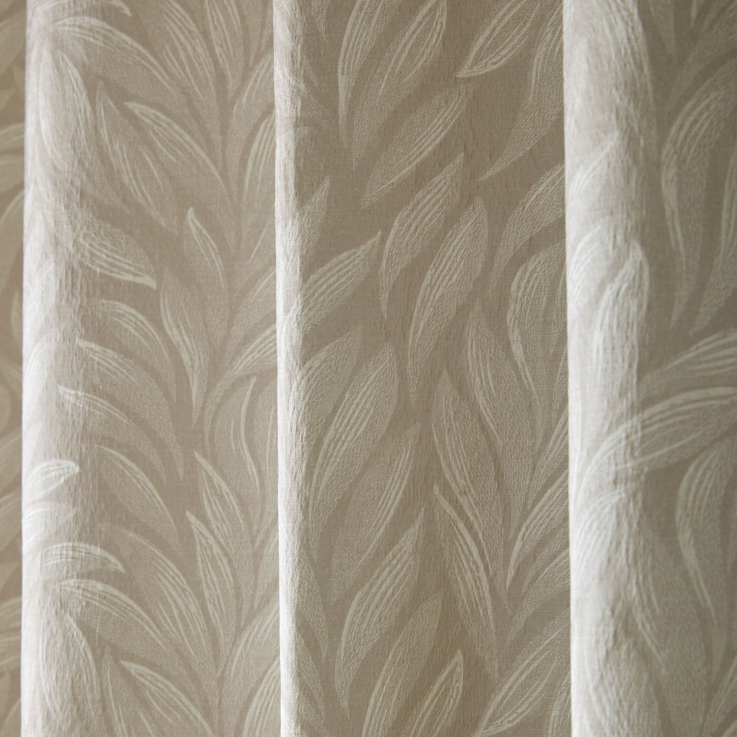 Laura Ashley Coulderton Natural Eyelet Curtain