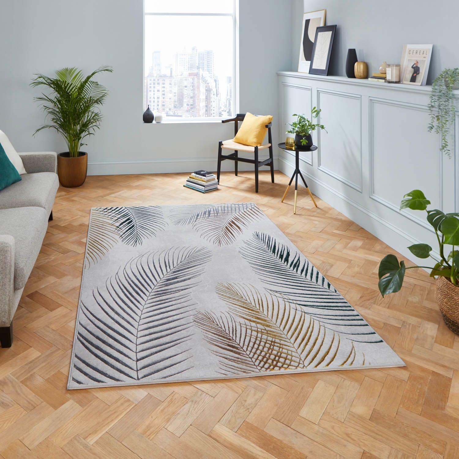 Creation 50051 Grey/Multi Rug