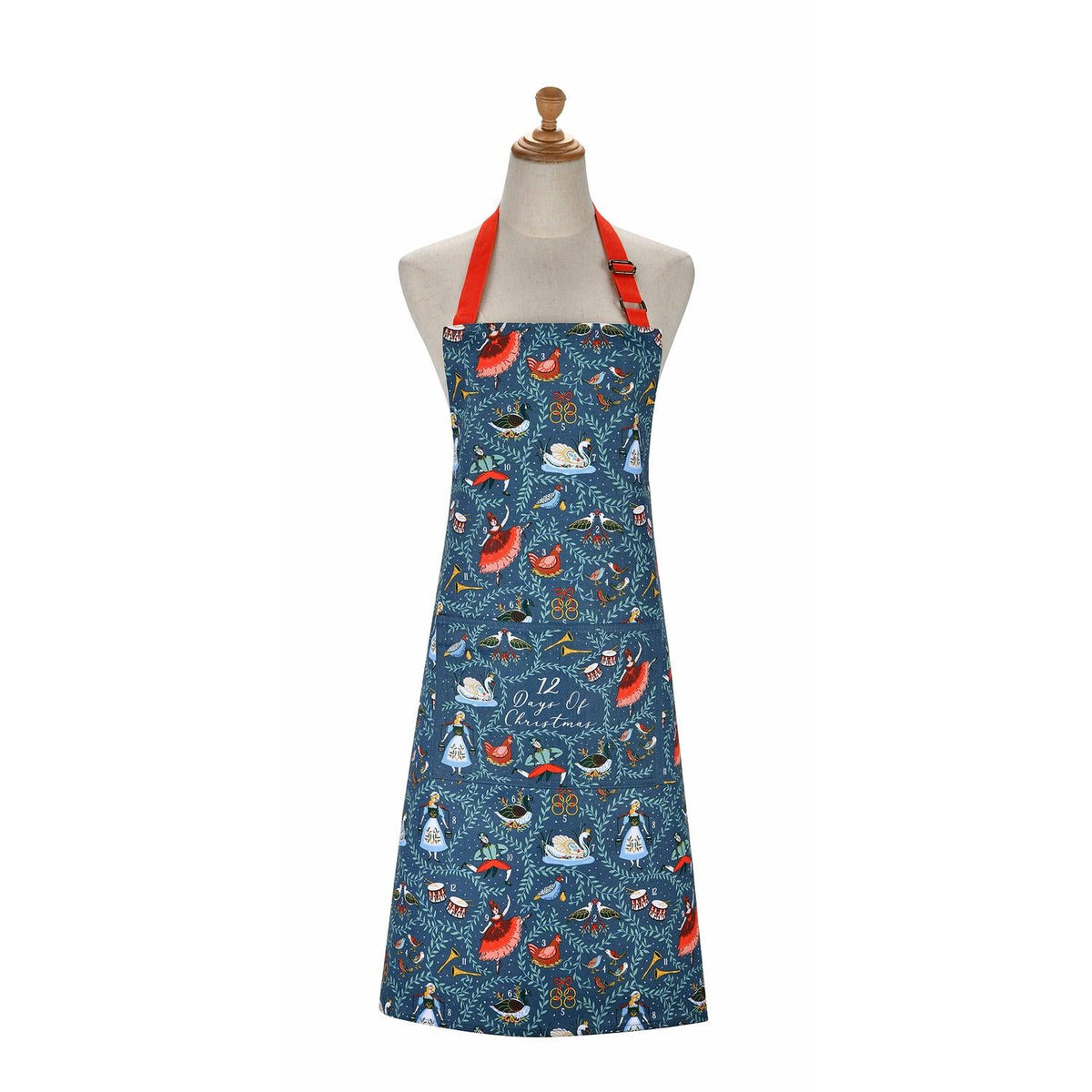 12 Days of Christmas Cotton Apron