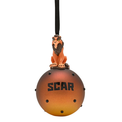 Disney Scar Figurine Glass Bauble