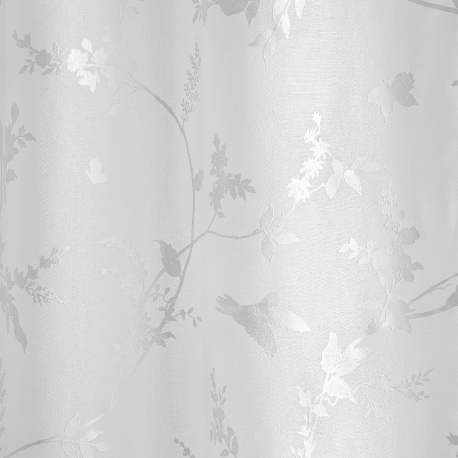 Darnely White Bird Voile