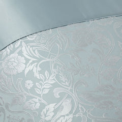 Eden Duckegg Embellished Jacquard Duvet Set