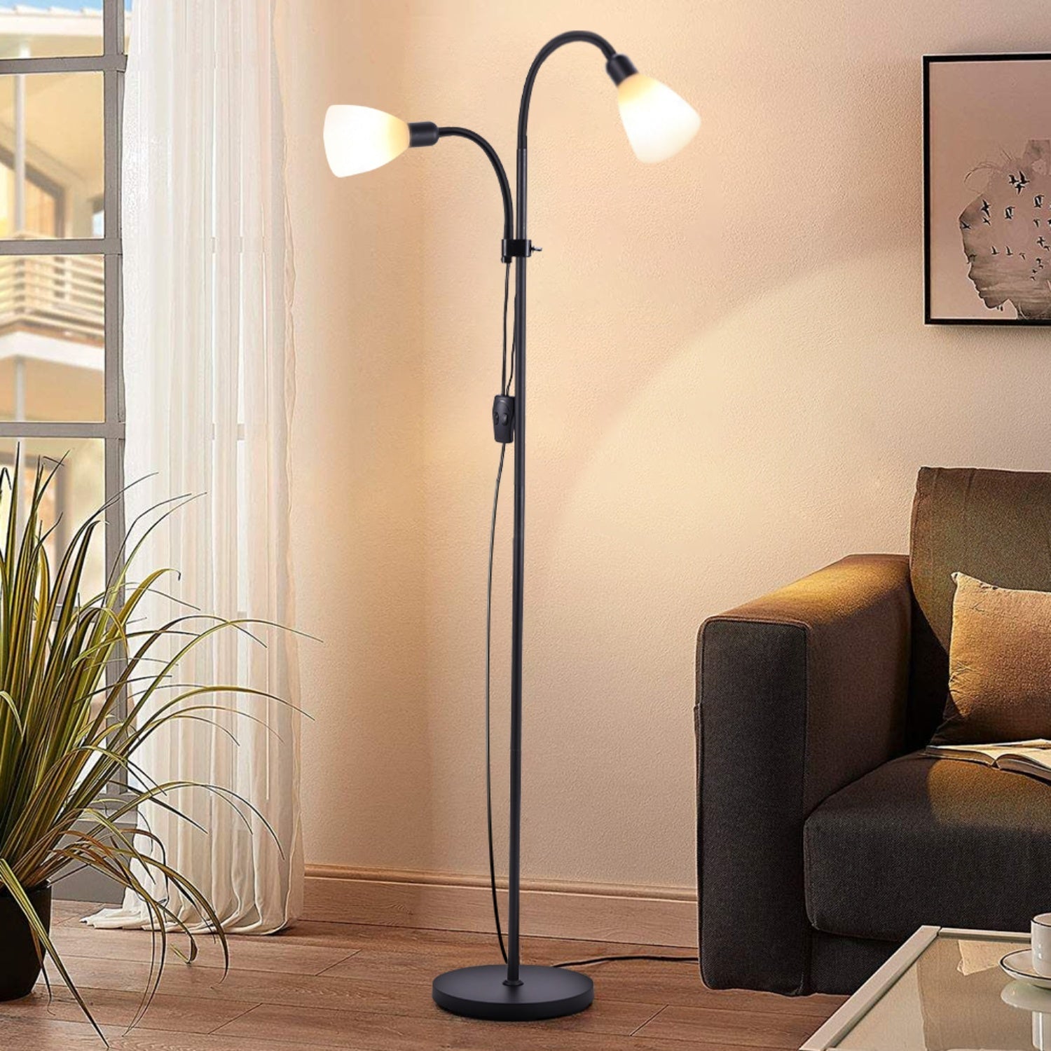 Double Head Floor Lamp