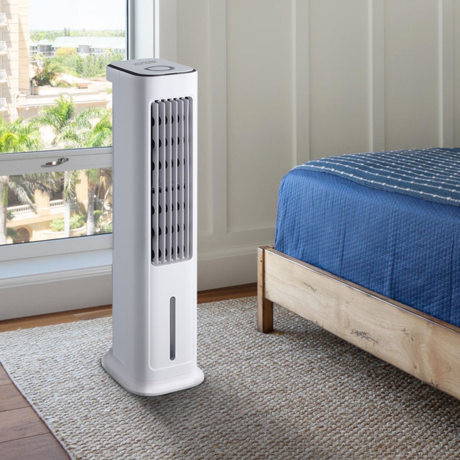 Portable 5L Air Cooling Tower Fan with Remote