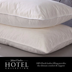 Hotel Collection Softened Duck Feather Pillow Pair
