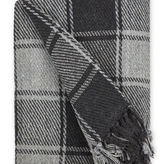 Charcoal Frisco Recycled Cotton Throw