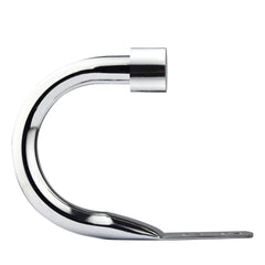 Chrome Full Stop Curtain Holdbacks (Pair)