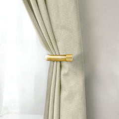 Full Stop Matt Gold Curtain Holdbacks (Pair)