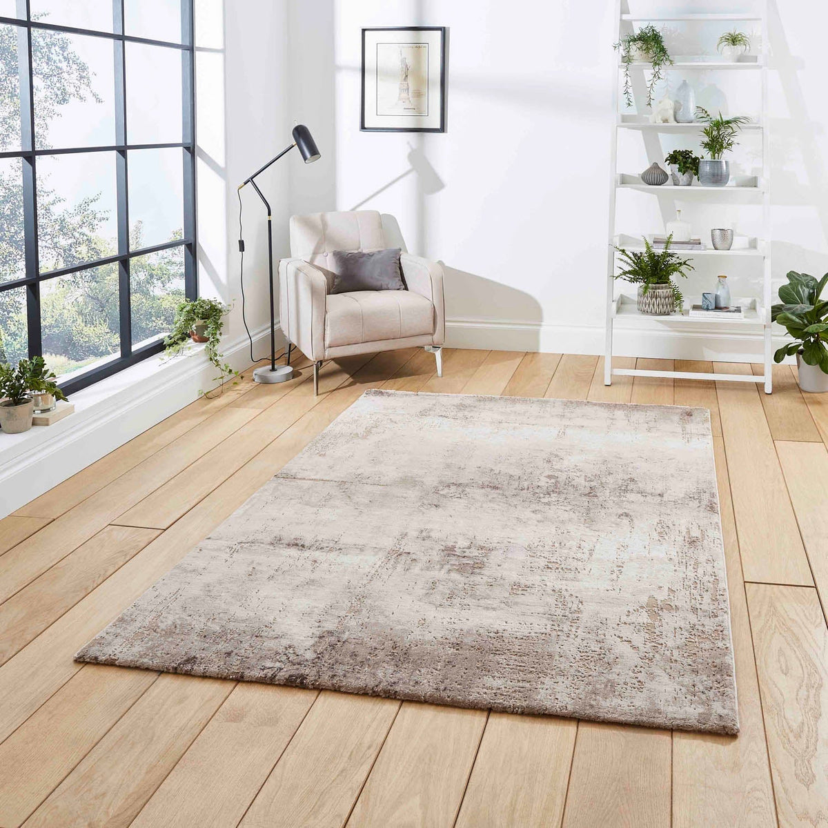 Florence 50034 Beige/Silver Rug