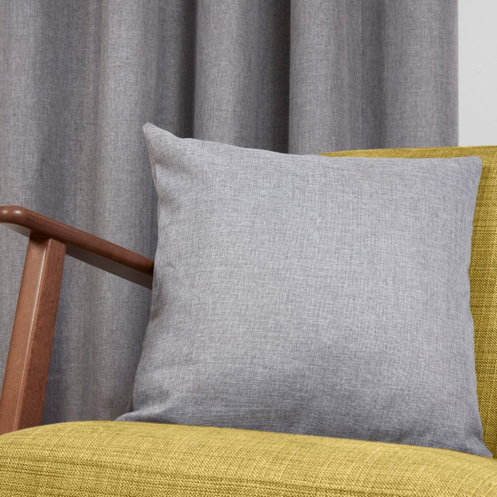 Eclipse Pewter Grey Cushion (45cm x 45cm)