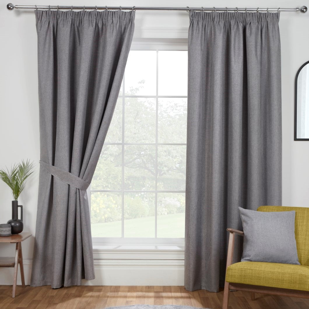 Eclipse Pewter Grey Cushion Cover (45cm x 45cm)