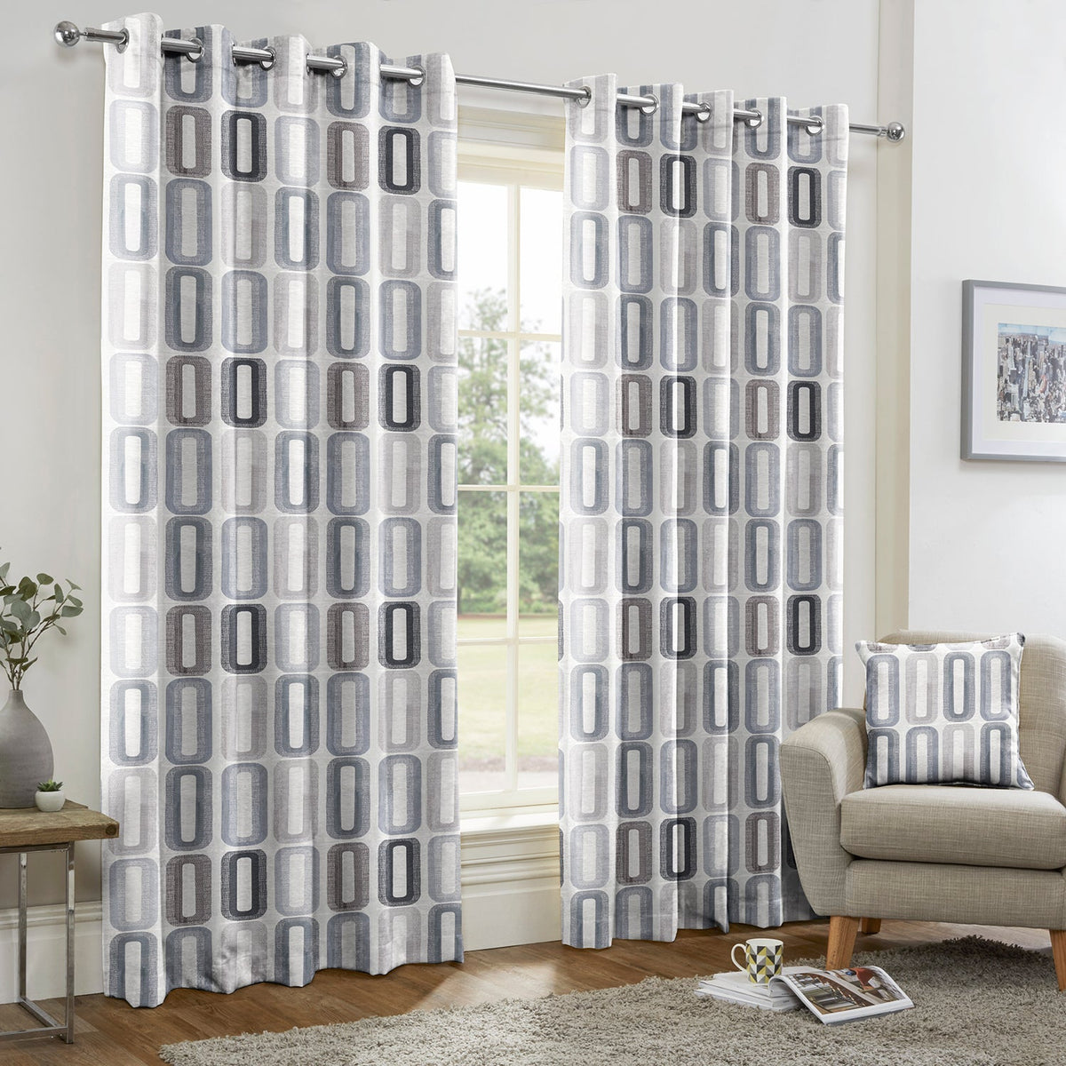 Soho Dove Made to Measure Curtains