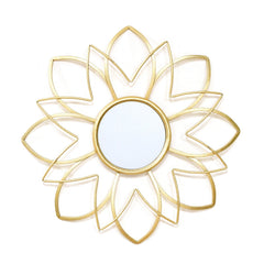 Deco Gold Frame Mirror (65cm)