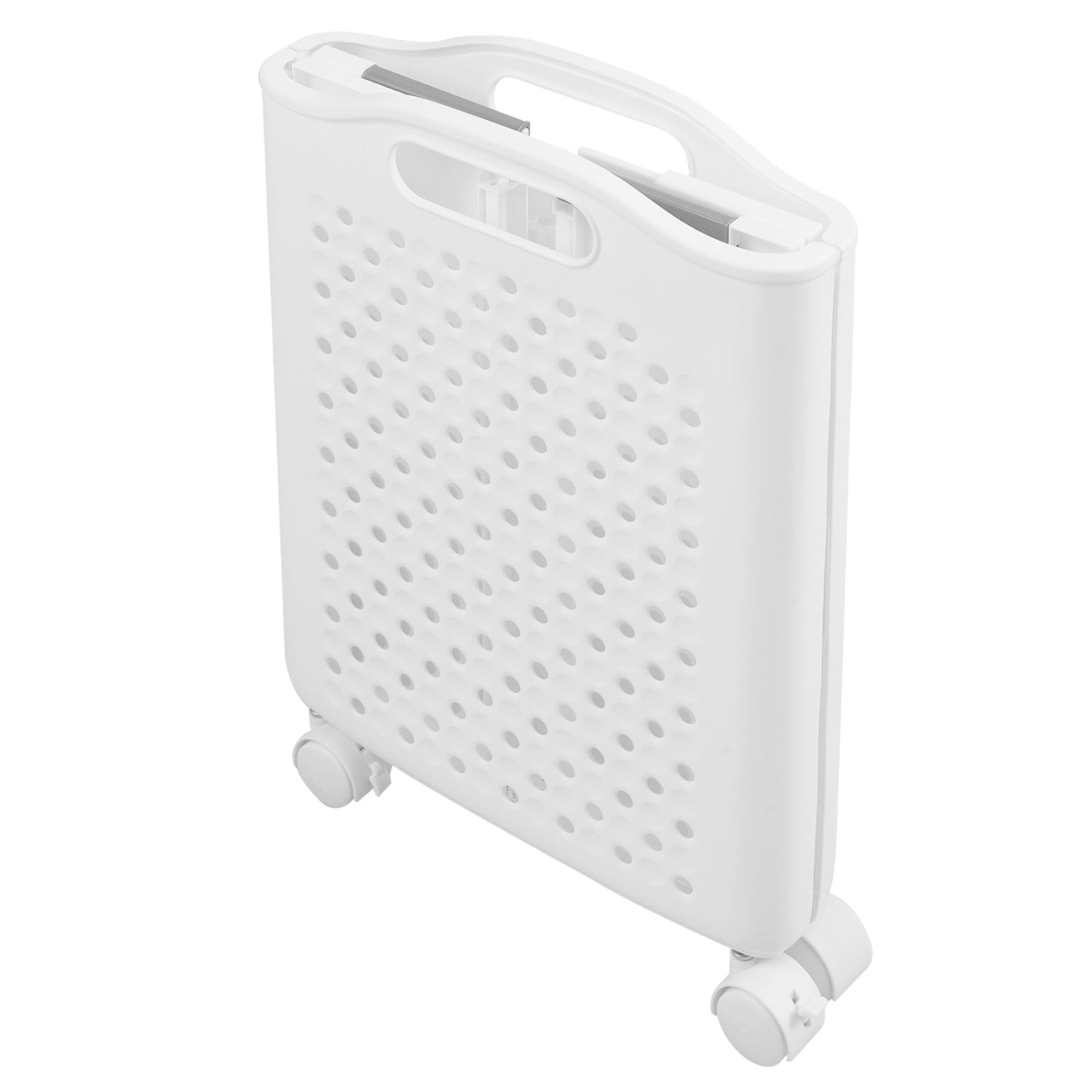 Foldable White Large Laundry Basket