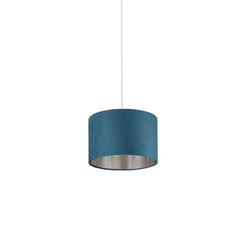 Teal Velvet Light Shade (27cm)