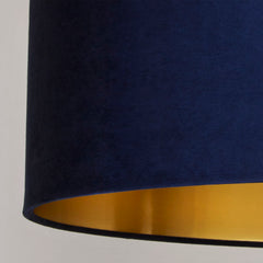 Navy Velvet Light Shade (40cm)