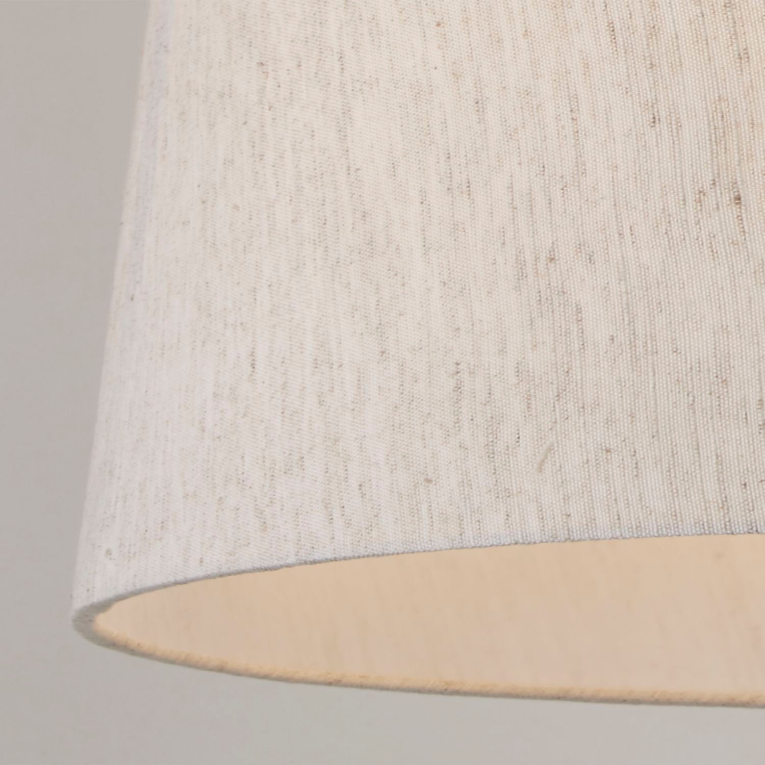 Taupe Tapered Linen Light Shade (30cm)