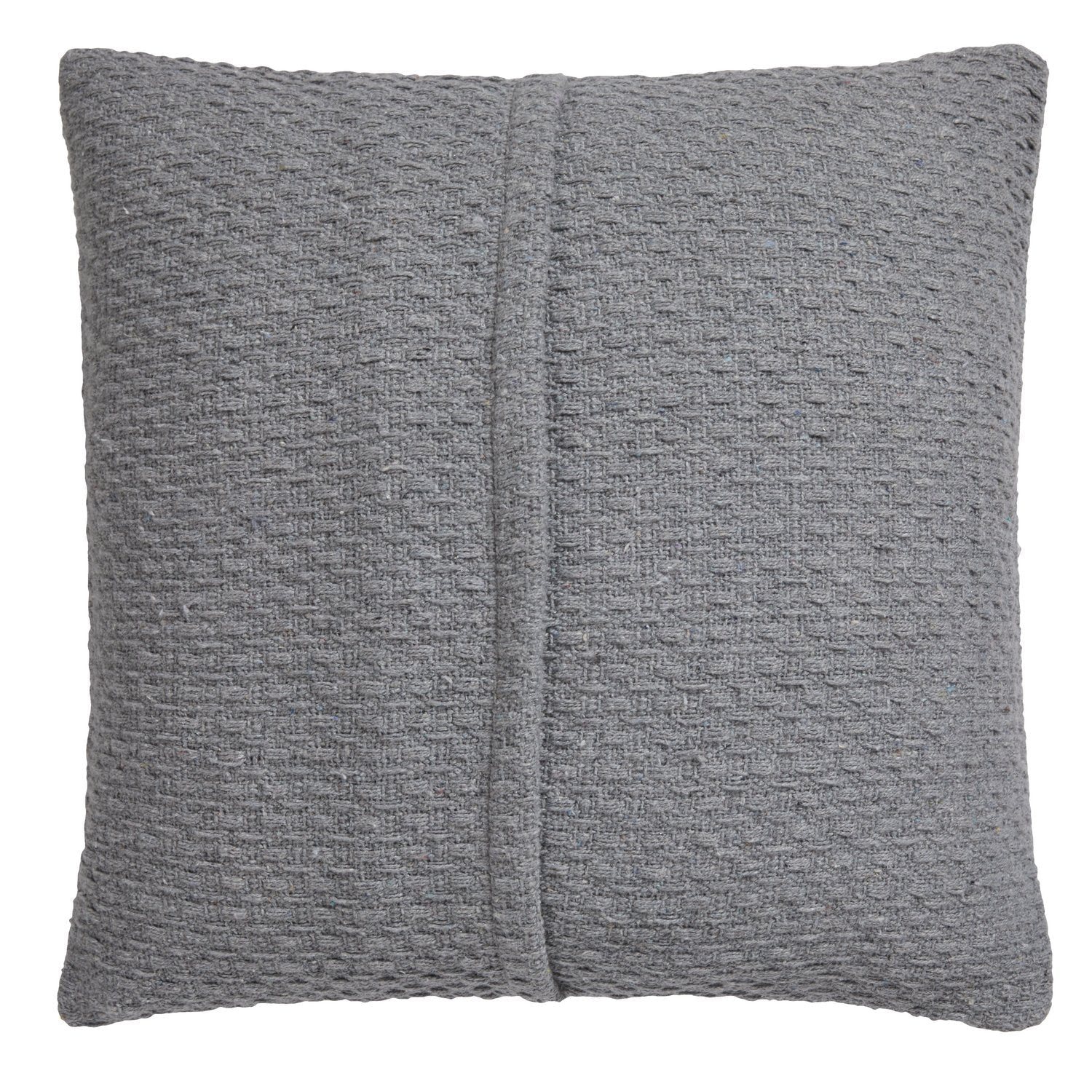 Hayden Grey Cotton Cushion (43cm x 43cm)