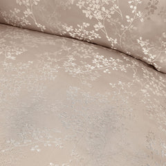 Melody Natural Luxury Jacquard Duvet Set