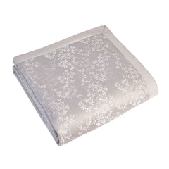 Melody Silver Jacquard Throw (150cm x 200cm)