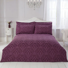 Regency Plum Luxury Cotton Rich Jacquard Duvet Cover