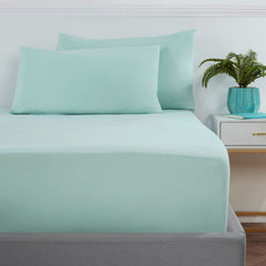 Soft Green Super Soft Easycare Extra Deep (40cm) Fitted Sheet