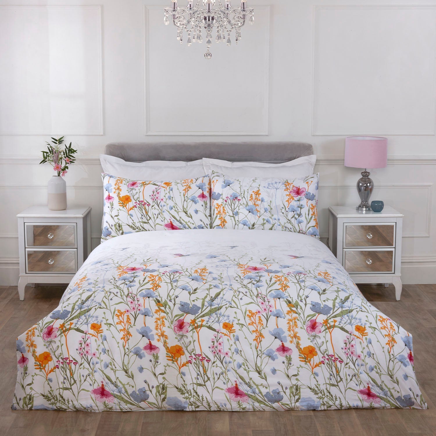 Meadow Floral 200 Thread Count 100% Cotton Duvet Set