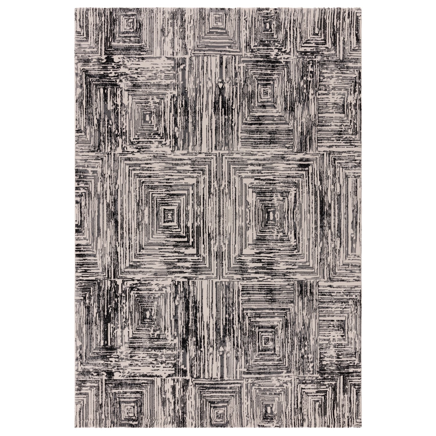 Kuza Portrait Grey Rug