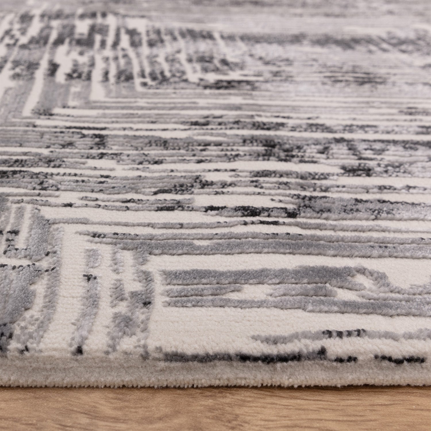 Kuza Portrait Grey Rug