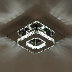 Modern Small Crystal LED Ceiling Light