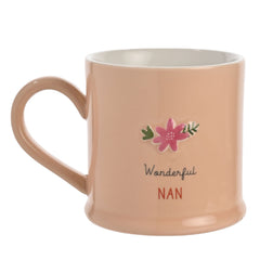Wonderful Nan Embossed Mug