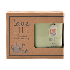 Home Embossed Mug