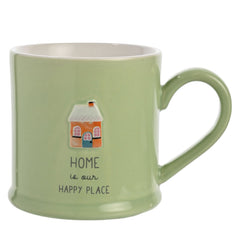 Home Embossed Mug