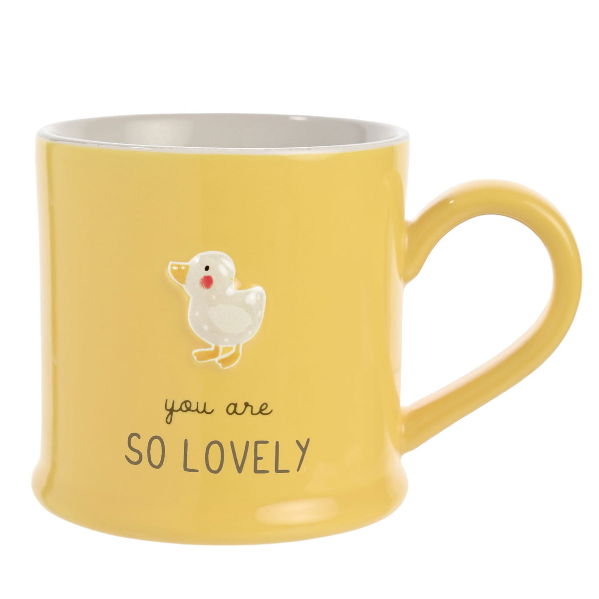 You're So Lovely Embossed Mug