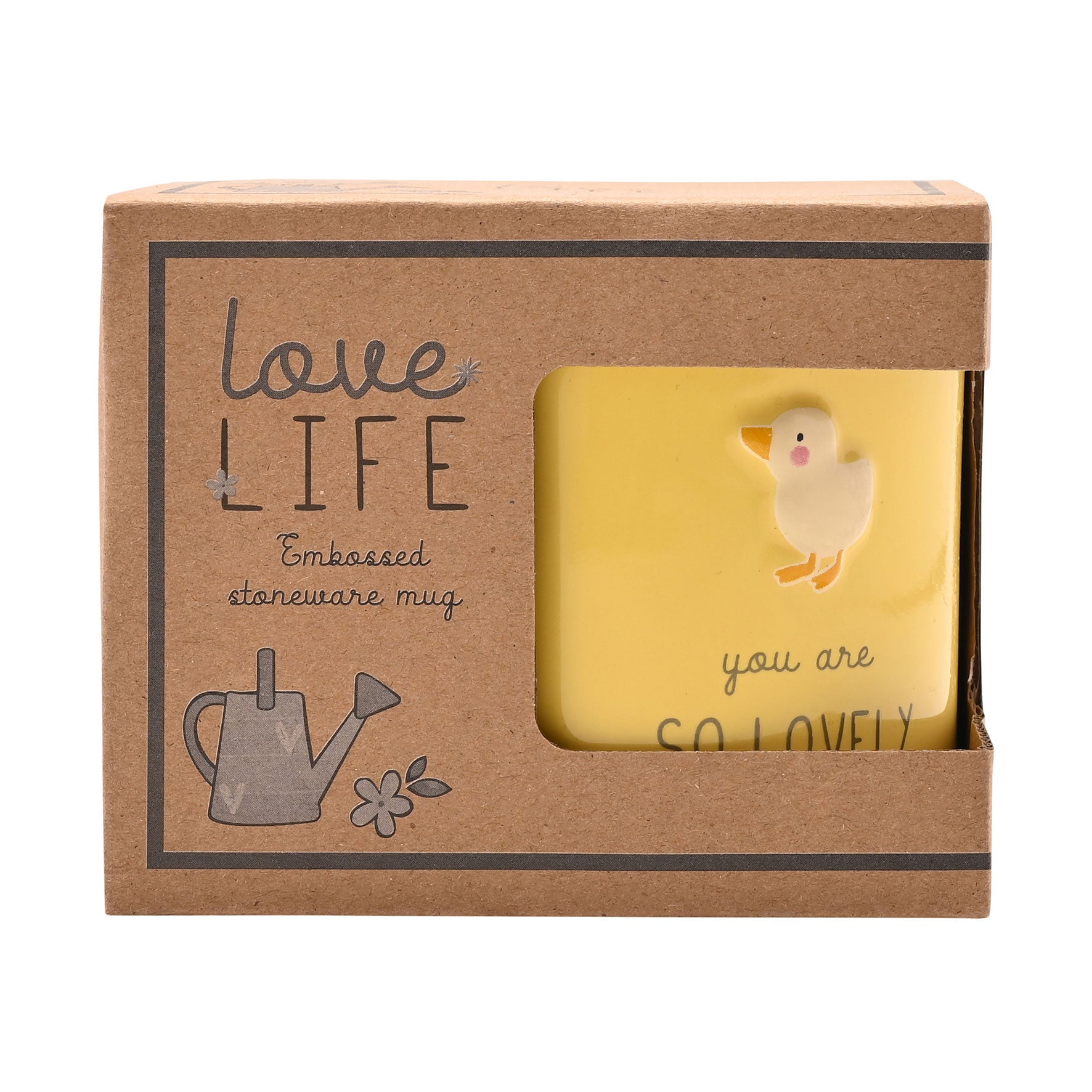 You're So Lovely Embossed Mug