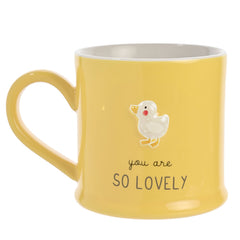 You're So Lovely Embossed Mug