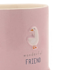 Friend Embossed Mug