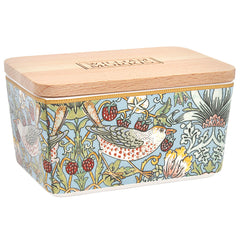 William Morris Strawberry Thief Butter Dish
