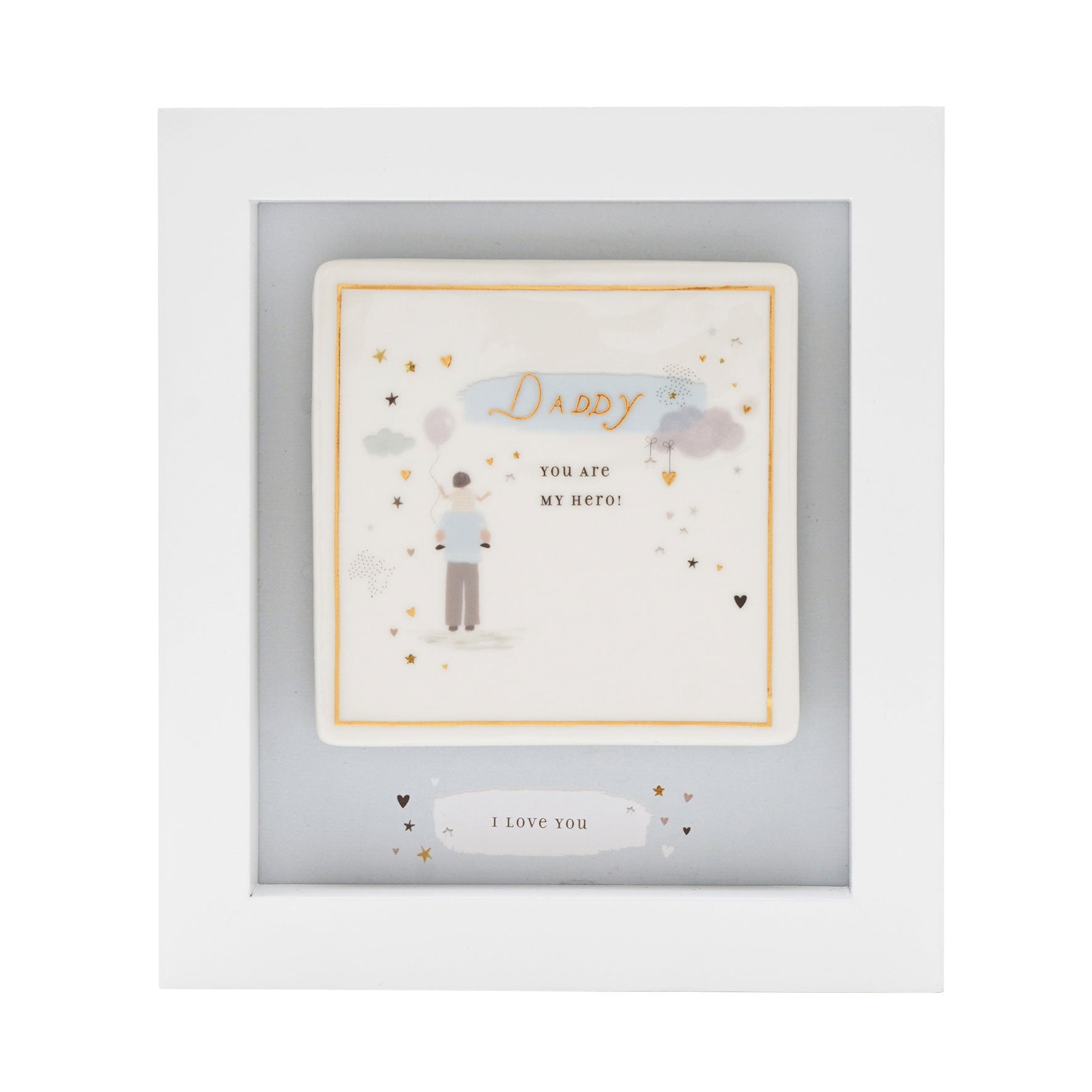 The Little Things Boxed Plaque Daddy
