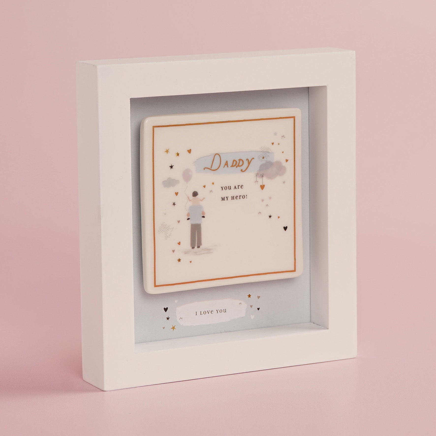 The Little Things Boxed Plaque Daddy