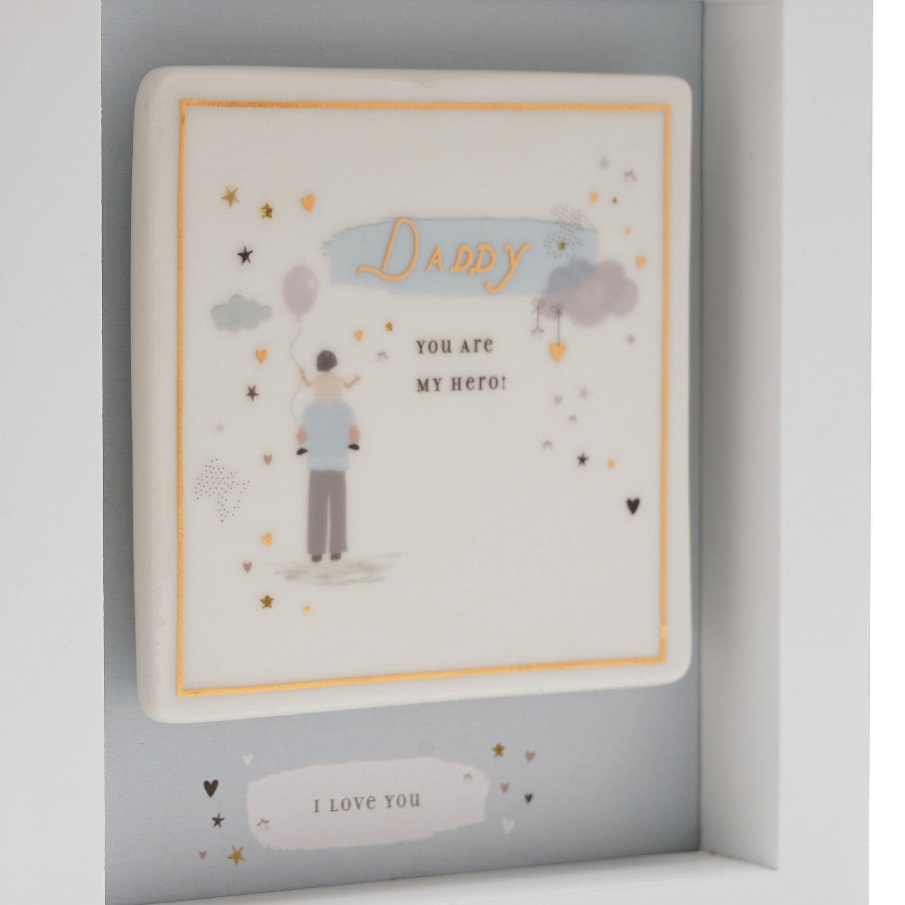 The Little Things Boxed Plaque Daddy