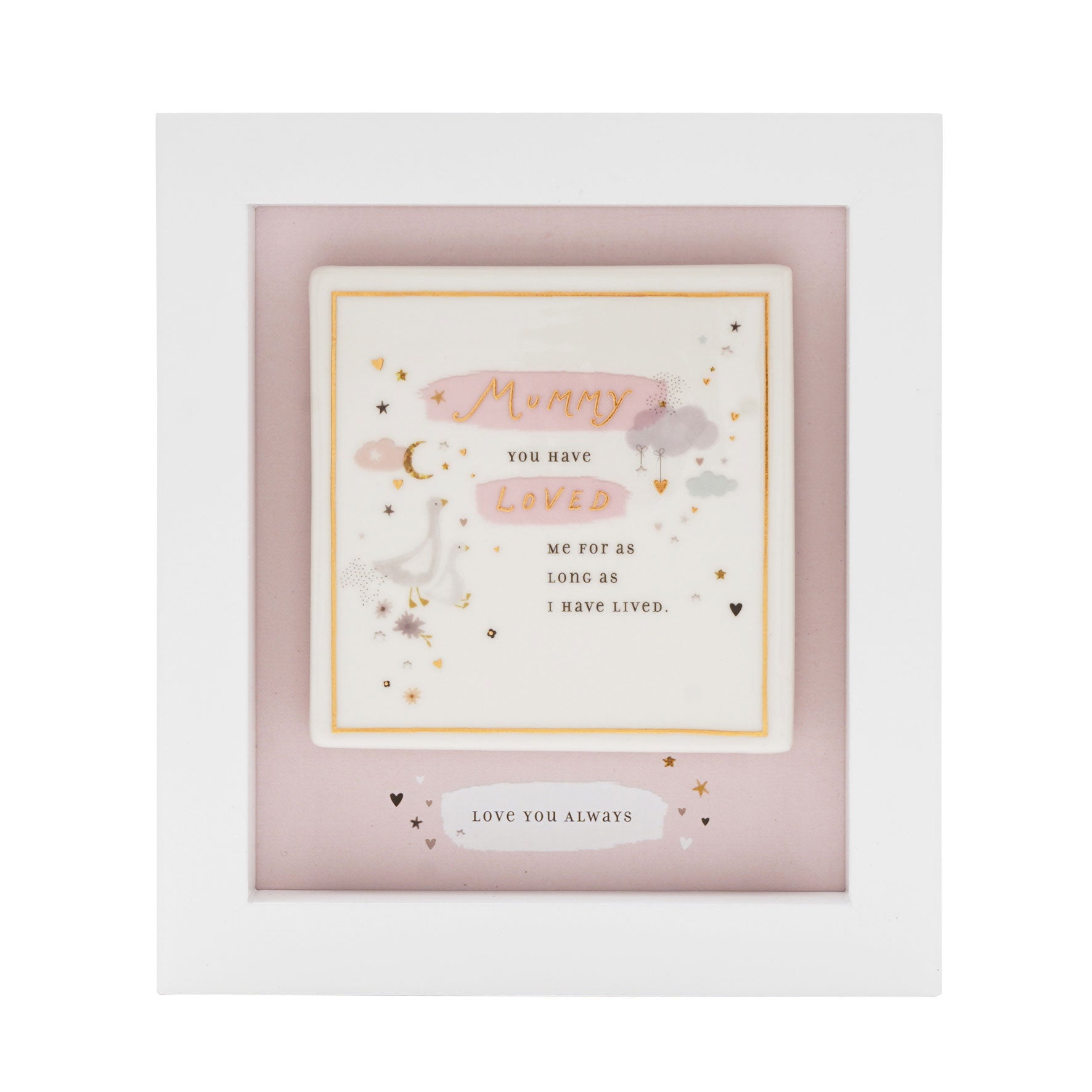 The Little Things Boxed Plaque Mummy