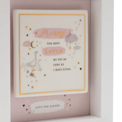 The Little Things Boxed Plaque Mummy