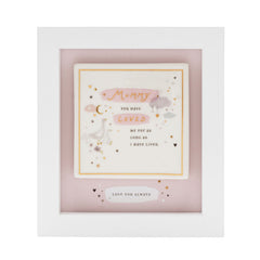 The Little Things Boxed Plaque Mummy