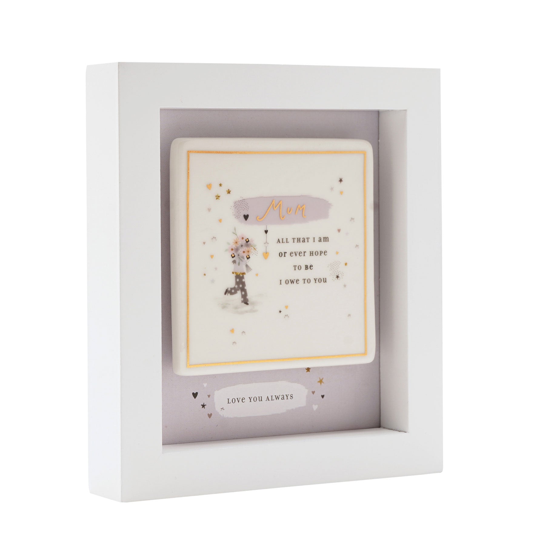 The Little Things Boxed Plaque Mum