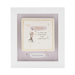 The Little Things Boxed Plaque Mum